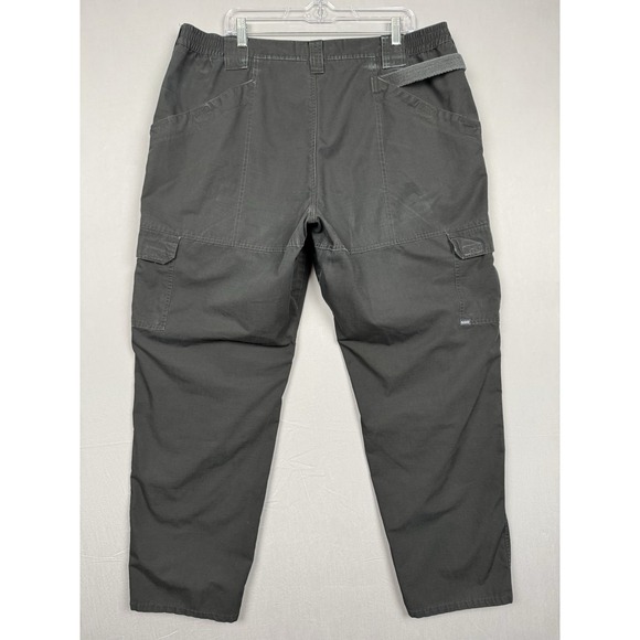 5.11 Tactical Series Cargo Pants Mens 32x34 Black Ripstop Utility 511 Security - Picture 6 of 8